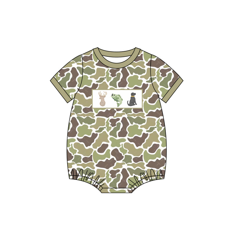 SR2687 Camouflage Deer boys Toddler Clothes