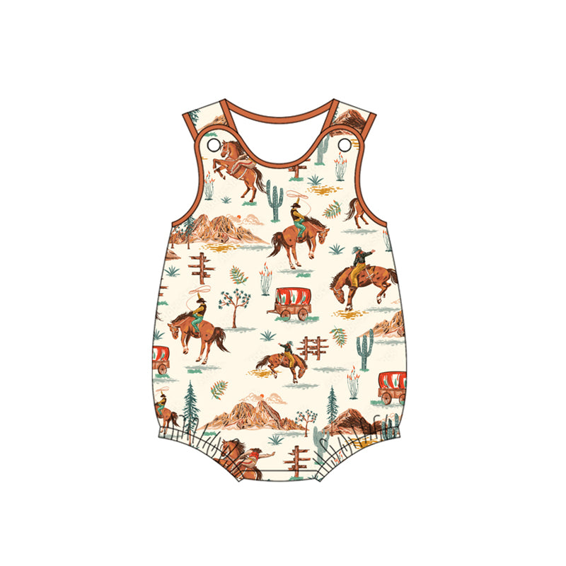 SR2745 Summer Horse Riding Toddler Clothes