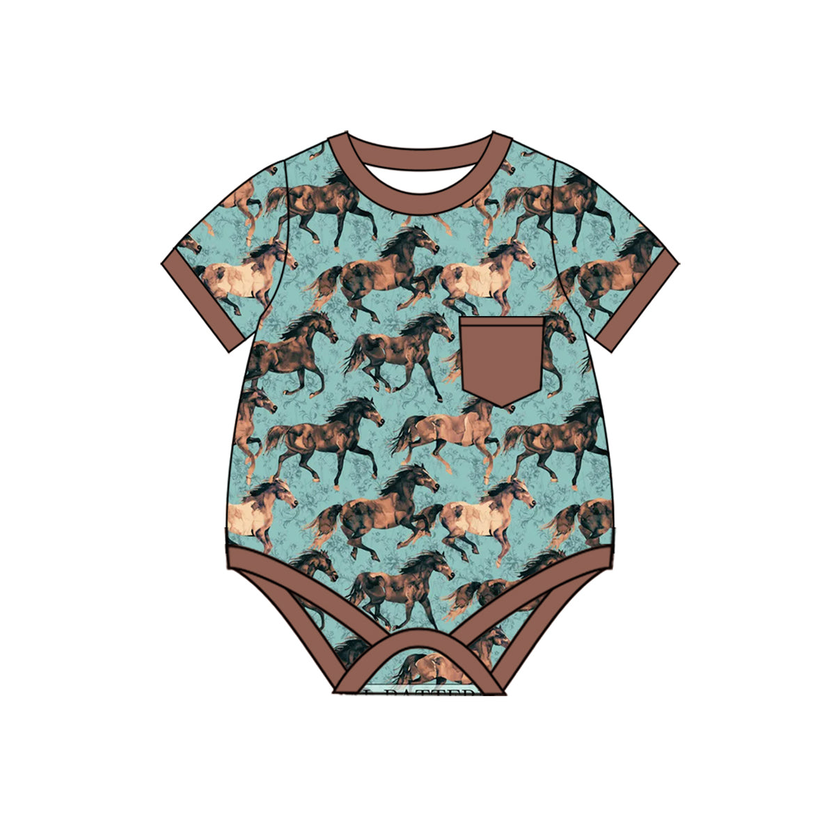 SR2746 Boys Horse Riding Toddler Clothes