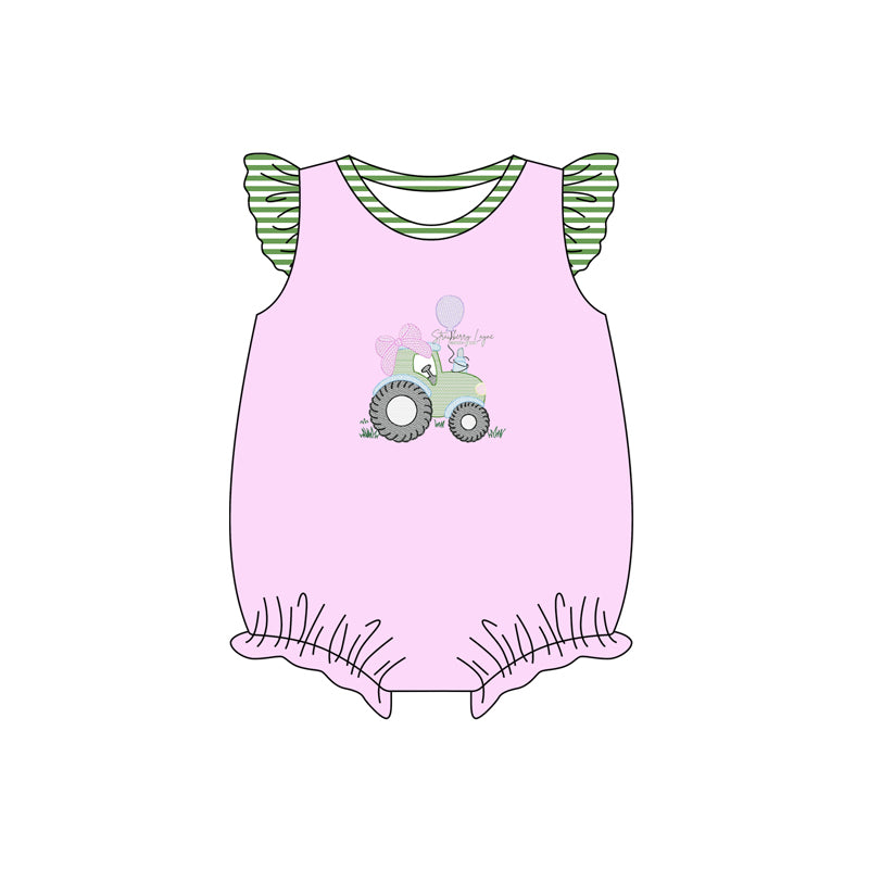 SR2758 Pink Car Toddler Clothes