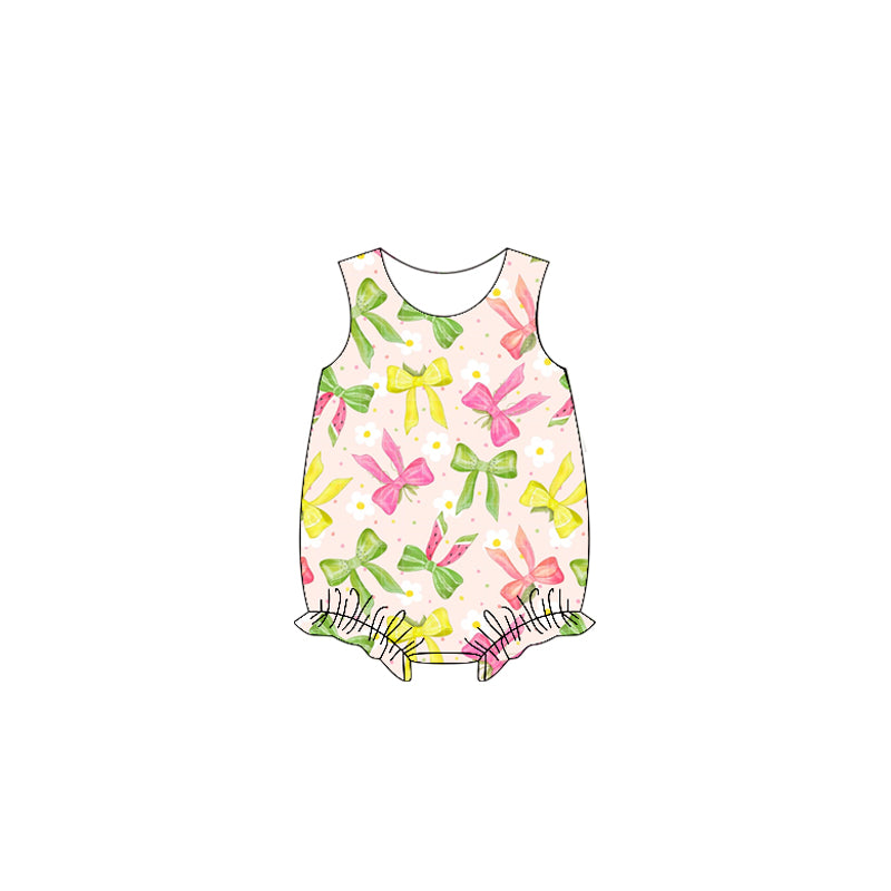 3.12SR2860 Colorful bow toddler clothes