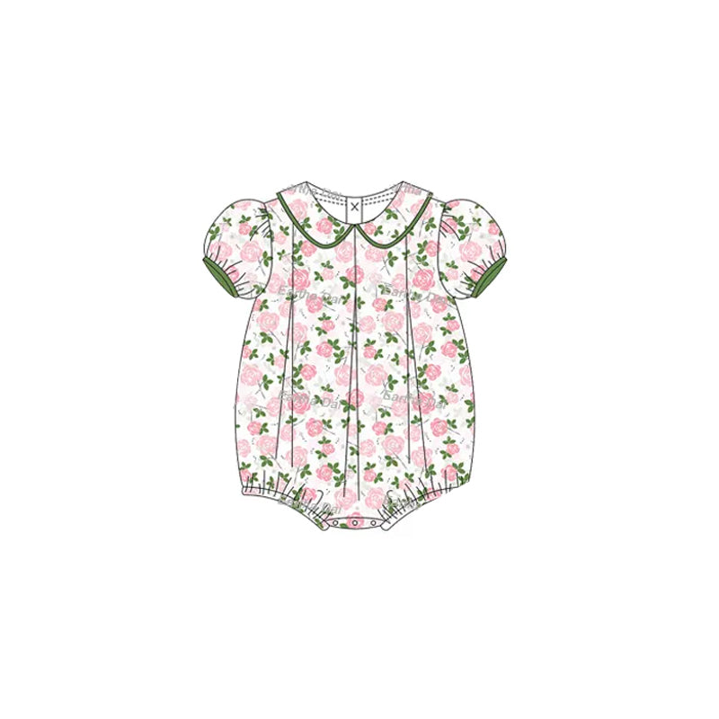 3.6SR2930 Baby Collar Flower Toddler Clothes