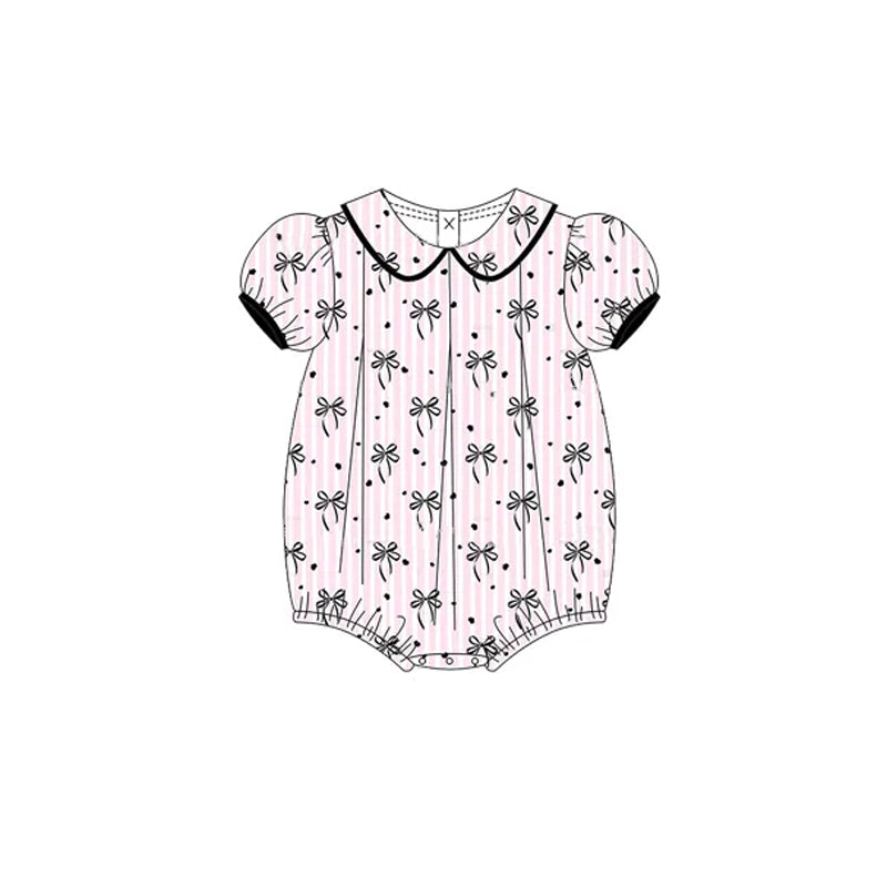 3.6SR2932 Black bow toddler clothes