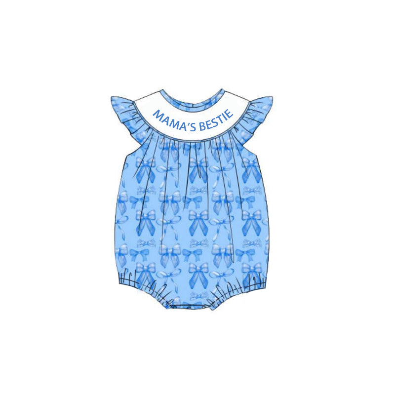 3.28SR3039 blue letter toddler clothes