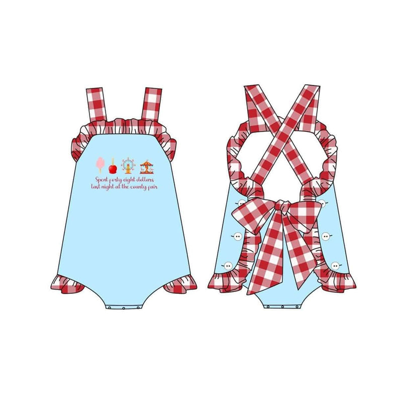 4.3SR3055 Blue Girls Toddler Clothes