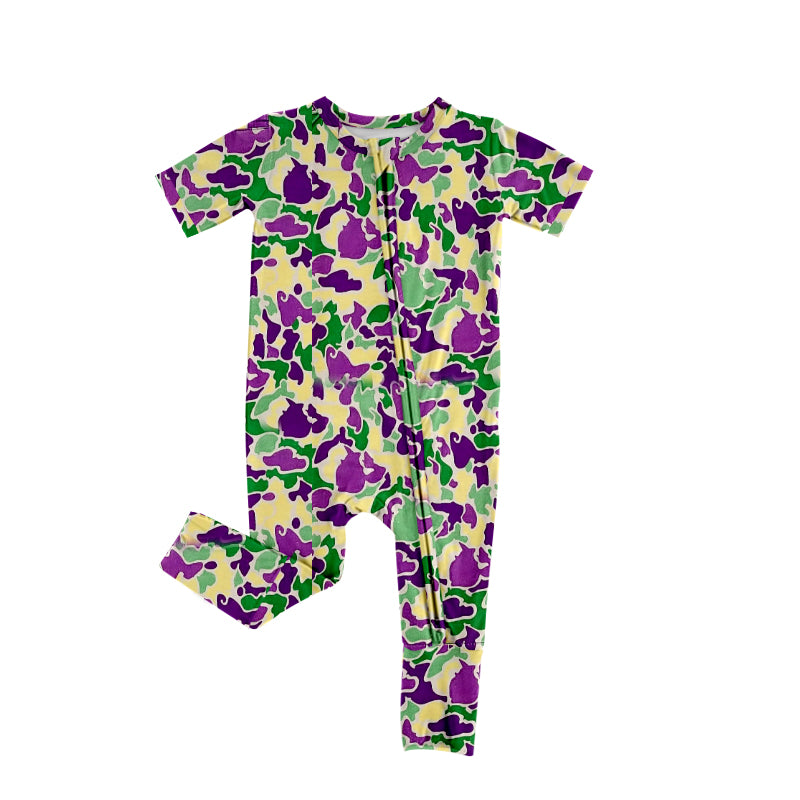 X906 LR26211 camouflage zippered long-sleeved toddler jacket