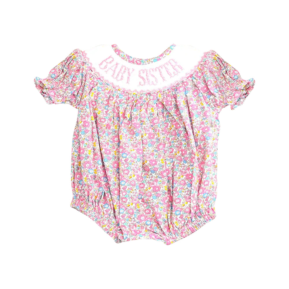X930 SR3236 Flower Lettering Toddler Clothes