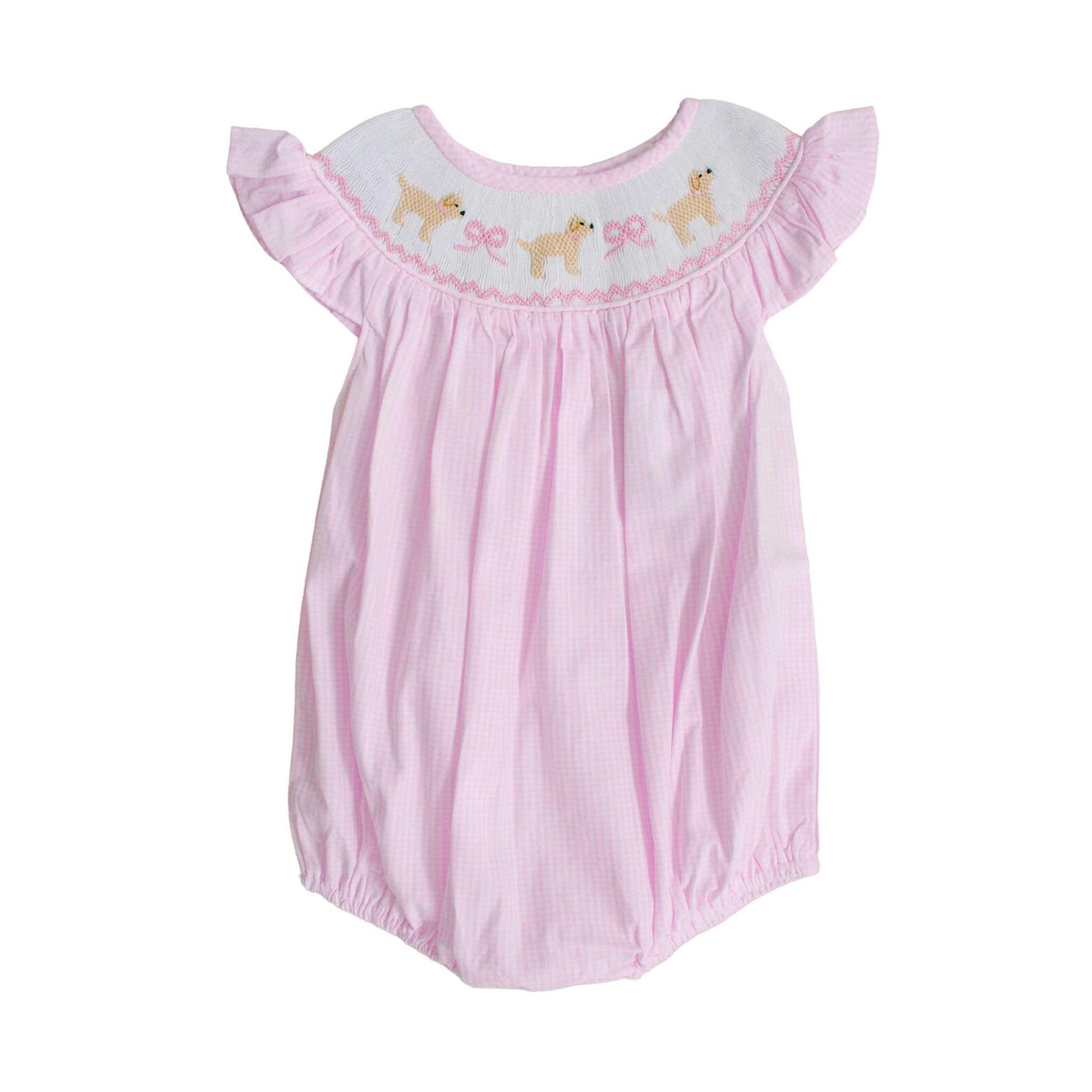 X10.14 SR3316 Pink Puppy Toddler Clothes with Bow