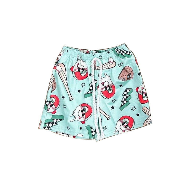 3.22SS0515Baseball stars kids boys summer shorts