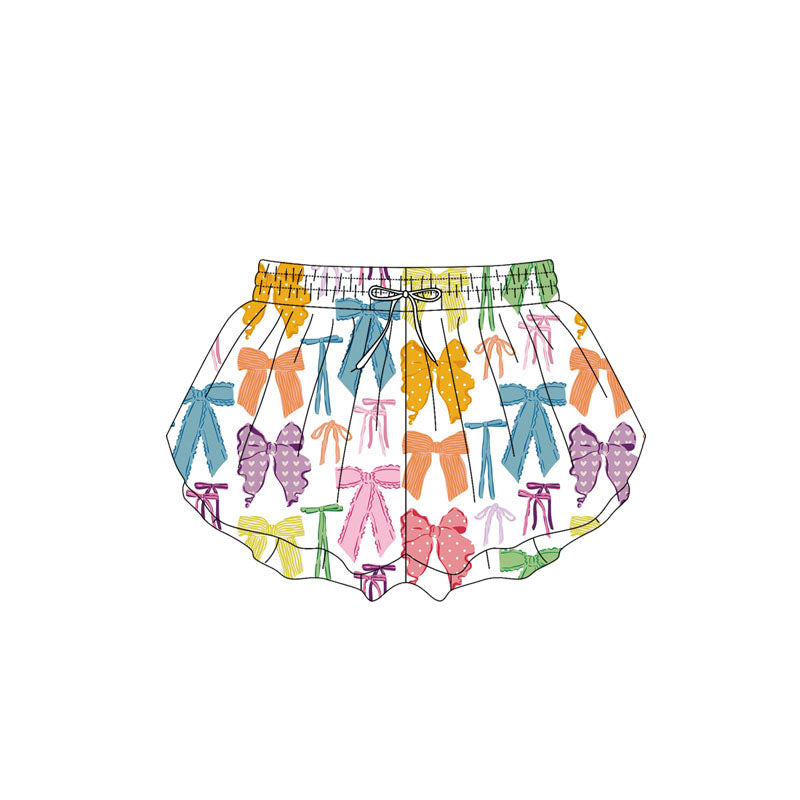3.31SS0579 Colorful Bow Shorts