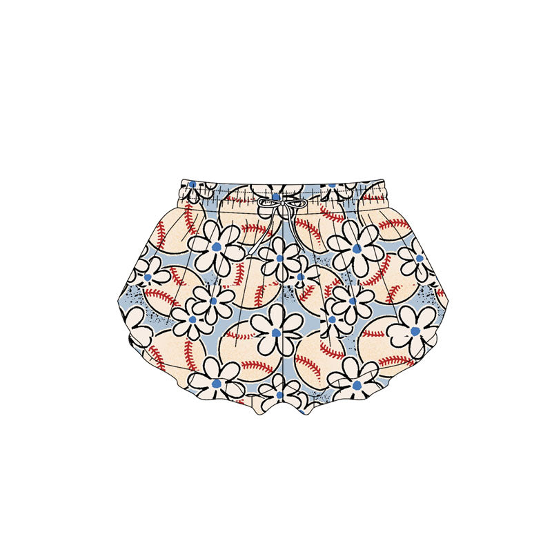 3.31SS0581 floral baseball shorts