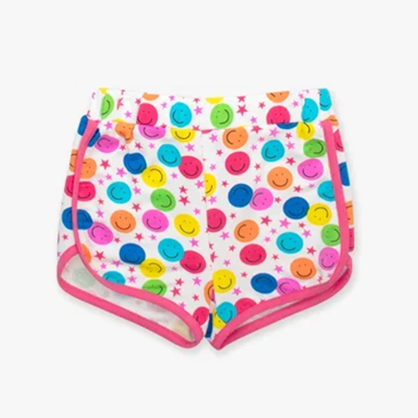 6.6SS0615 Smiley Face Summer Shorts