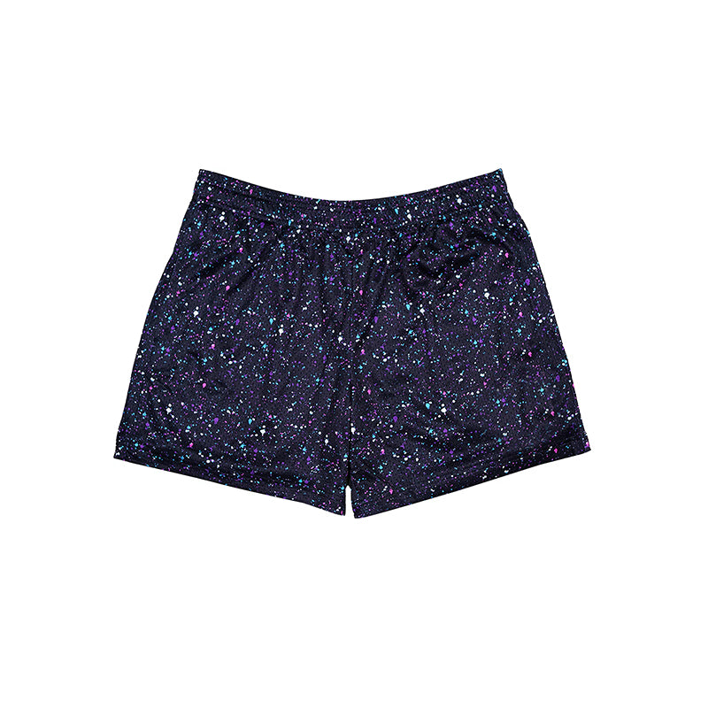 7.5SS0631 Black elastic shorts