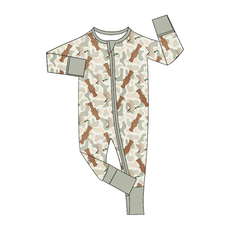 6.12Camouflage bottle long-sleeved toddler clothes