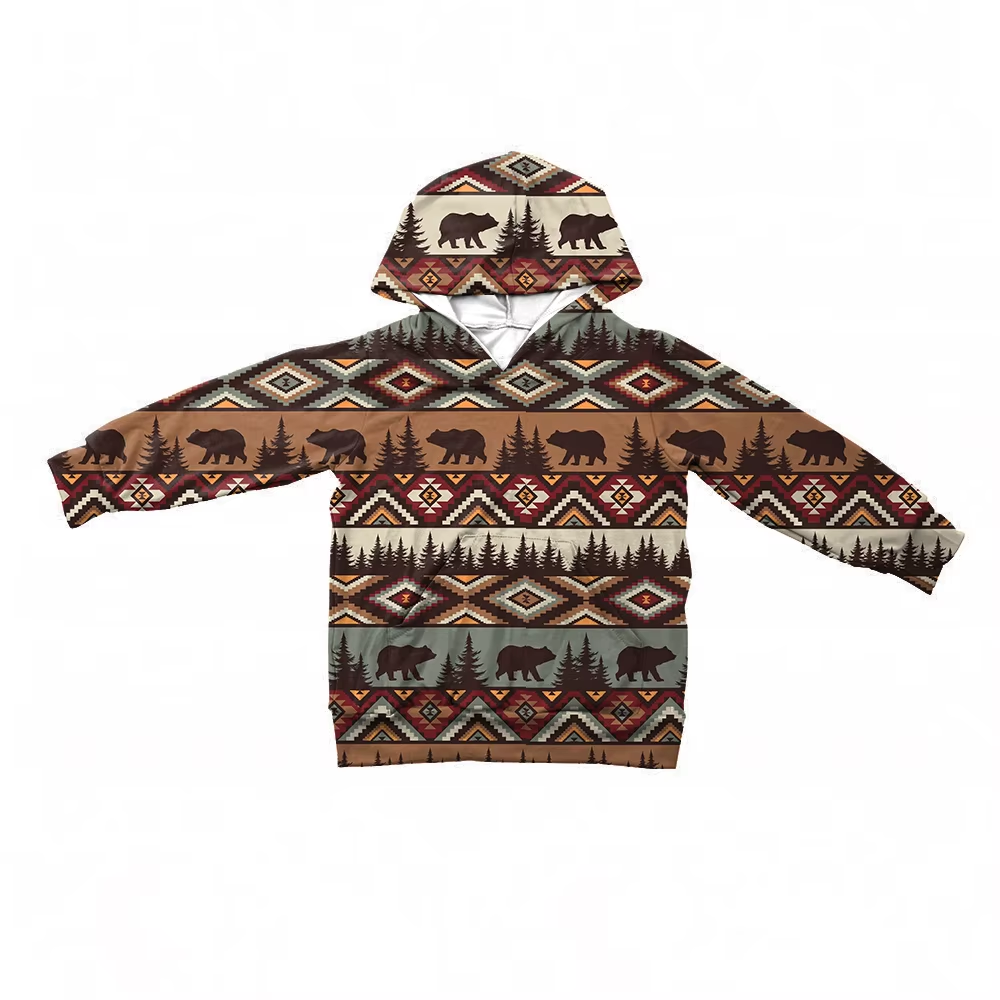 6.19 Cartoon Cow Grey Long Sleeve Top