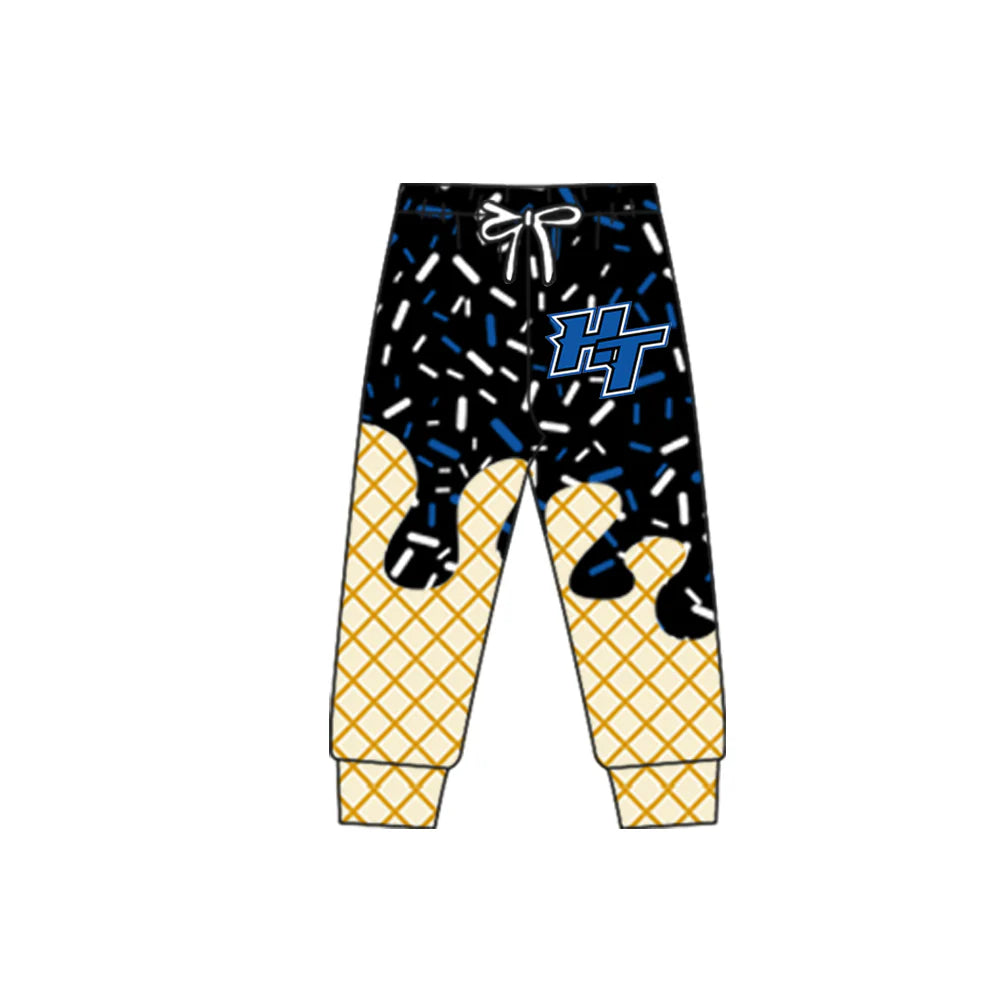 7.4Preorder (moq 5)Baby Boys Drip Black HT Team Pants