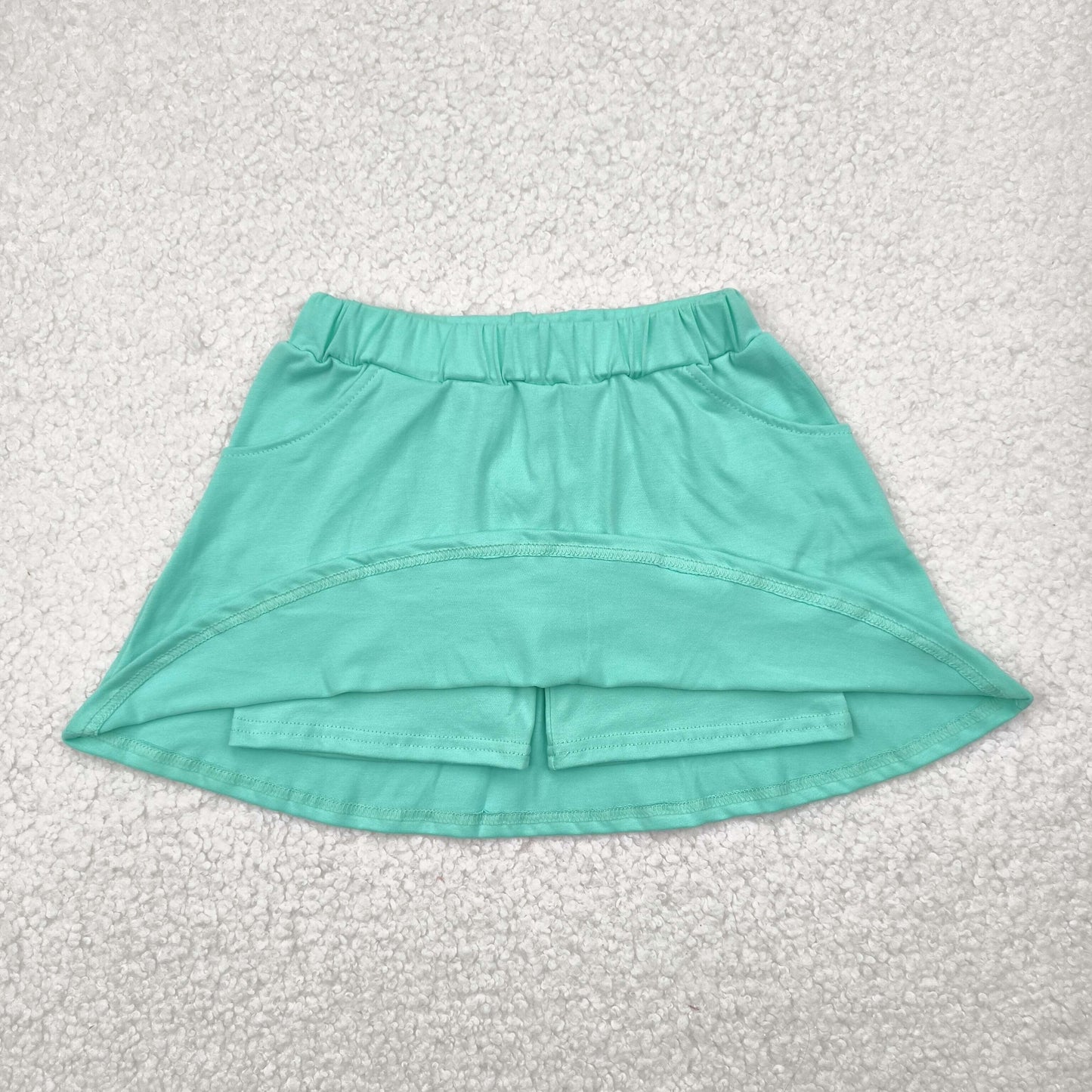 4.28 GLK0069 Pure green skirt