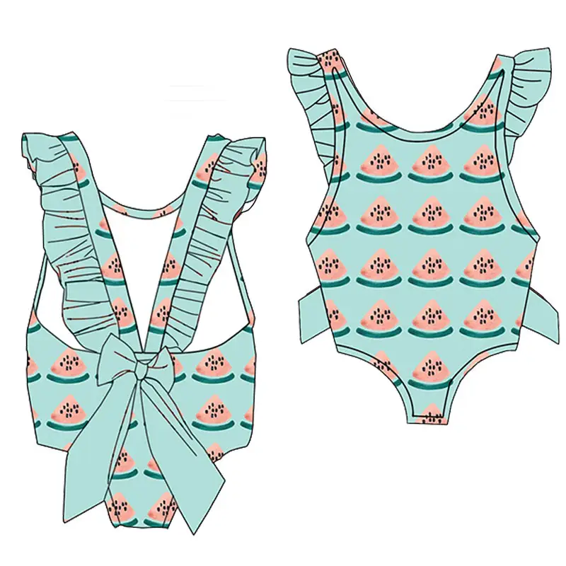 6.12 Watermelon Blue Toddler Clothes