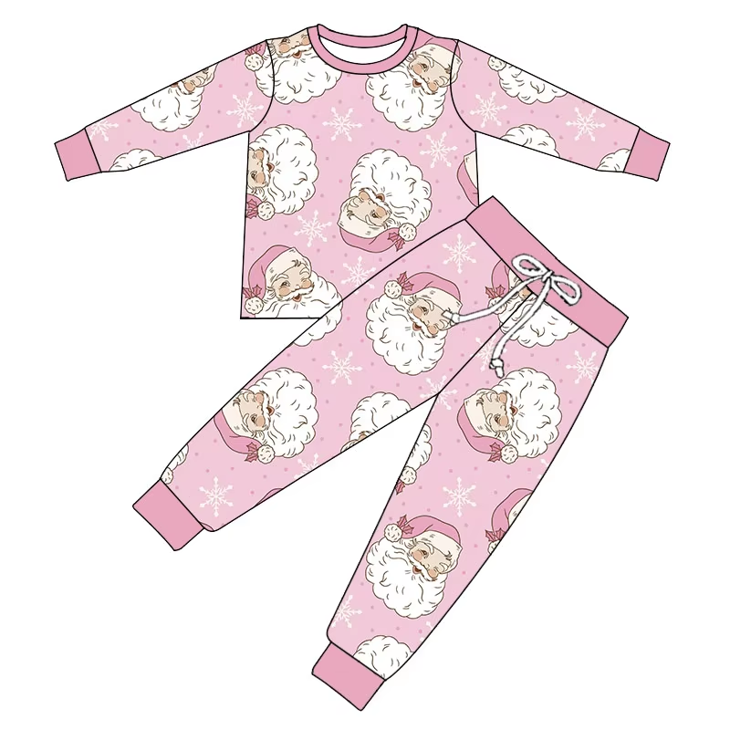 6.21 Santa Claus pink long-sleeved suit