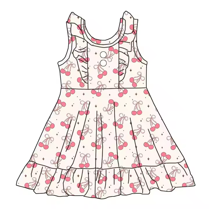 5.22 Cherry Bow Dress