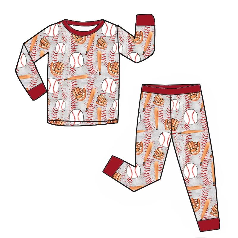 6.18 Baseball Gloves Long Sleeve Set