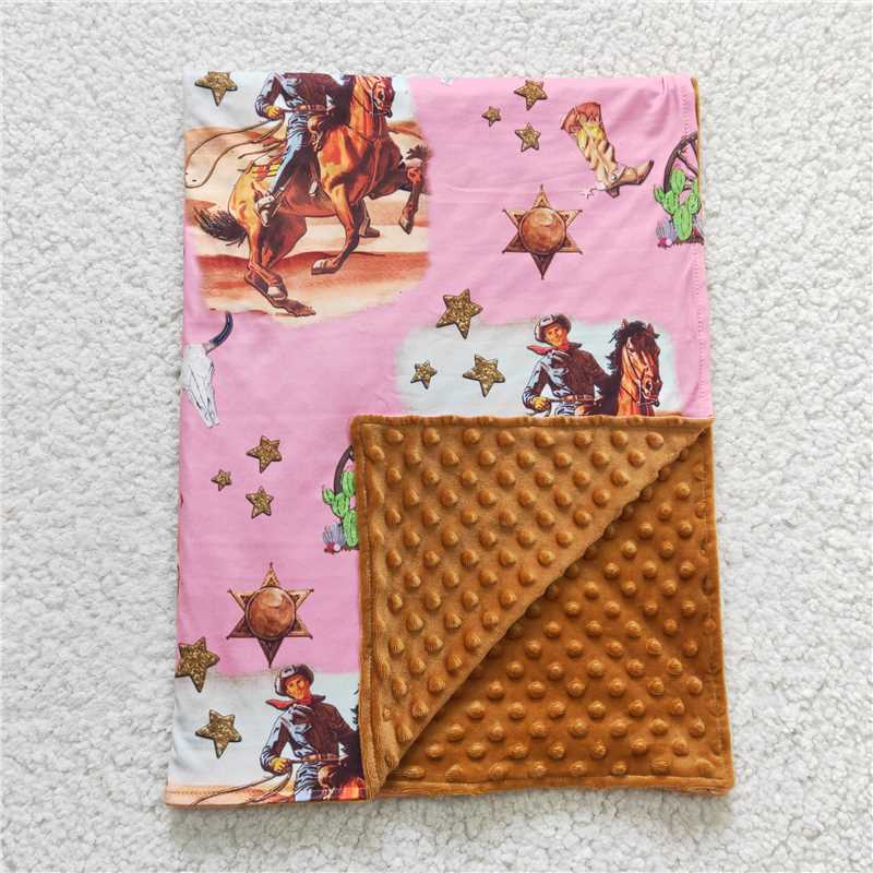 4.19western cowboy blankets size 29X43 inches