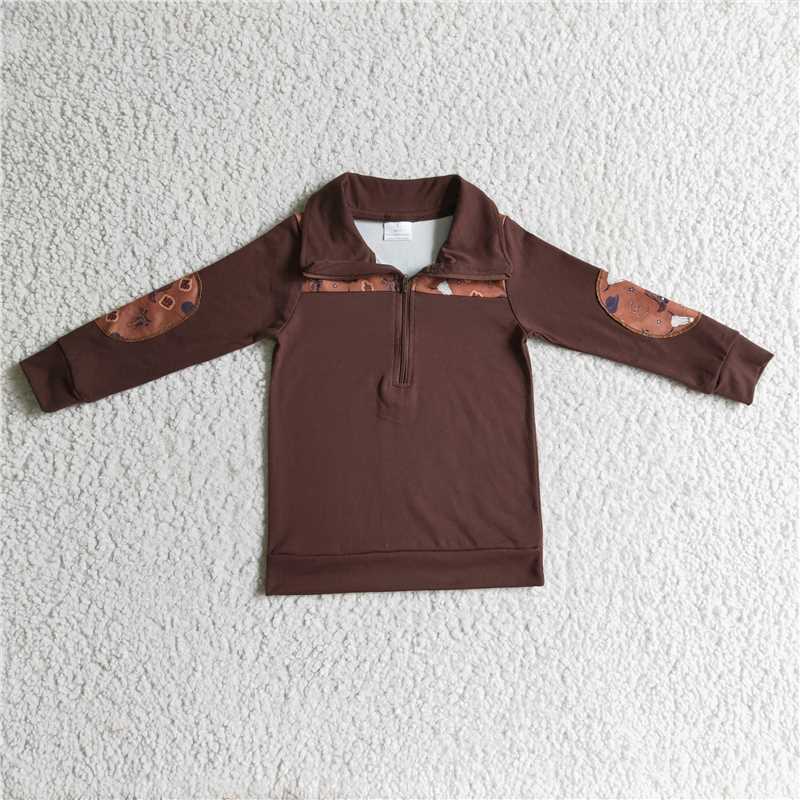 5.12pullover boys long sleeve shirt kids tops