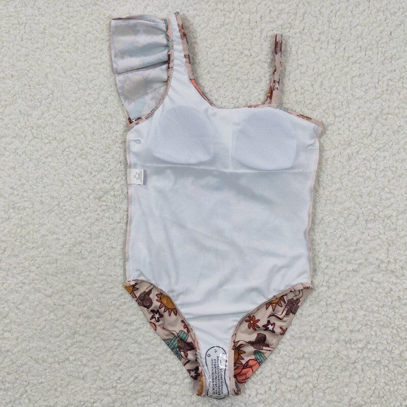 5.12 girls swimsuit match boy trunks summer bathing suit