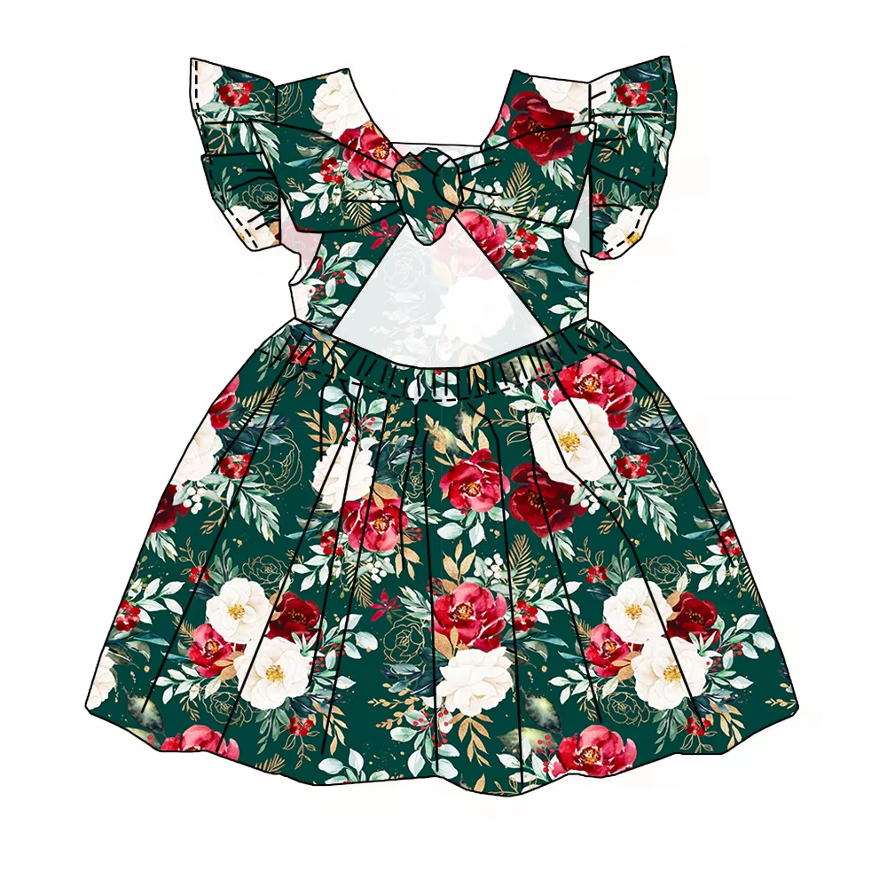 6.19 Floral Long Sleeve Dress