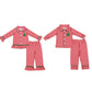 christmas tree pajamas suit boys match girls fall winter sets long sleeve pants kids outfits