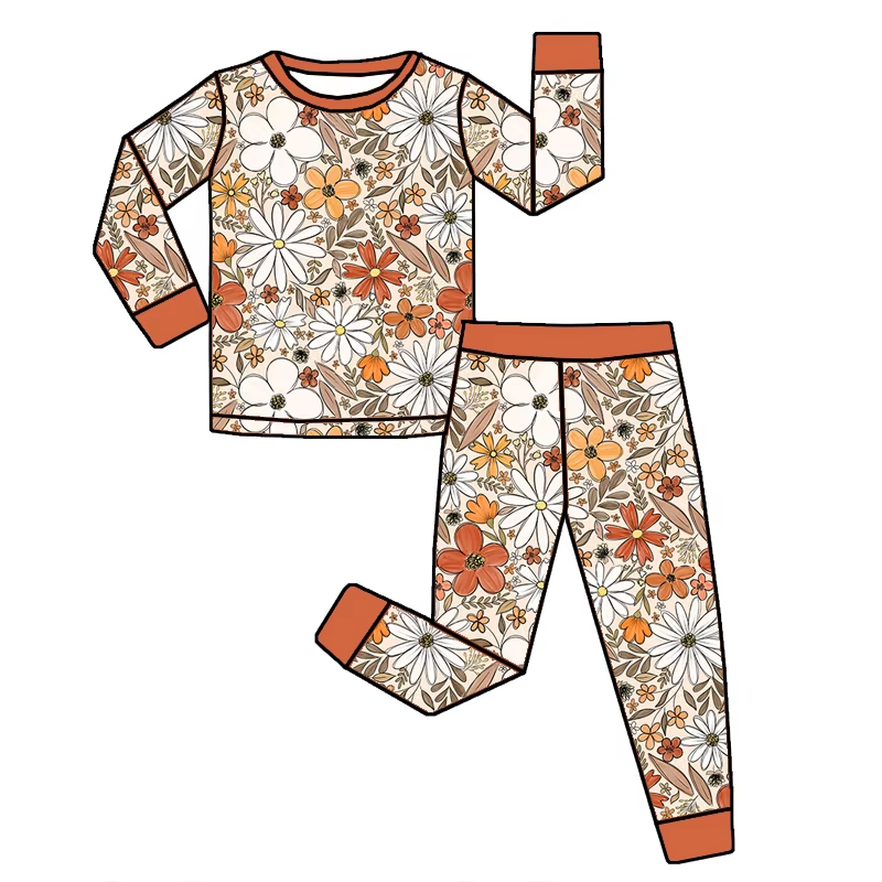6.17 Flower long-sleeved suit