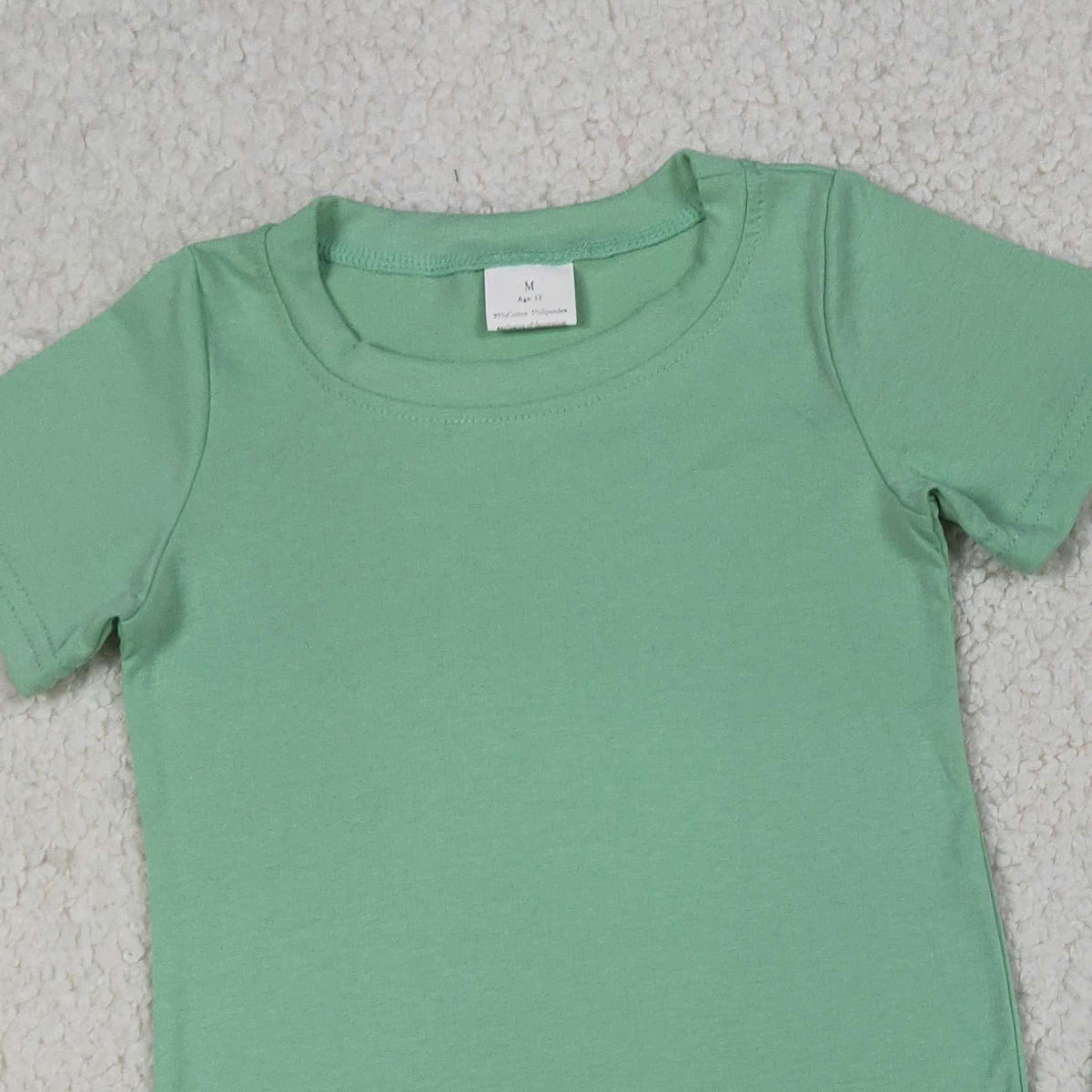 BSSO1886 Baby Boys Green Short Sleeve Shirts Top Pockets Shorts Clothes Sets