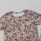 3.30 GSSO3227 Baby Girls Southern Khaki Camo Top Shorts Scallop Clothes Sets