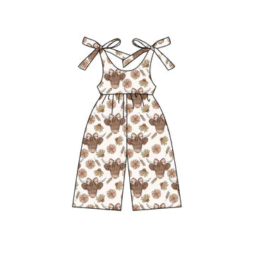 4.29 Cartoon Cow Suspender Bodysuit