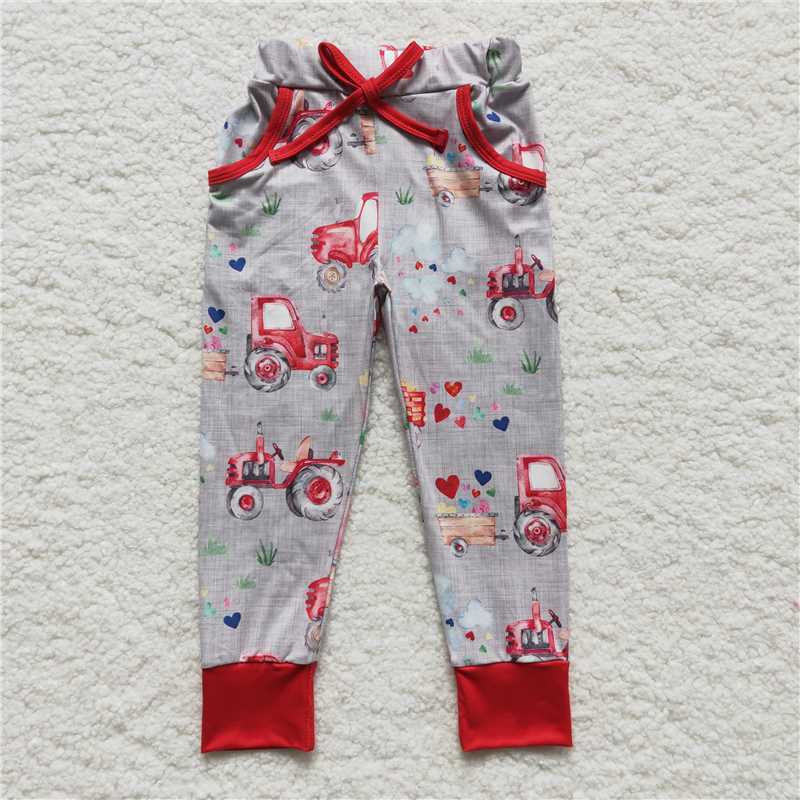 Valentine's Day jogging pants girls trousers