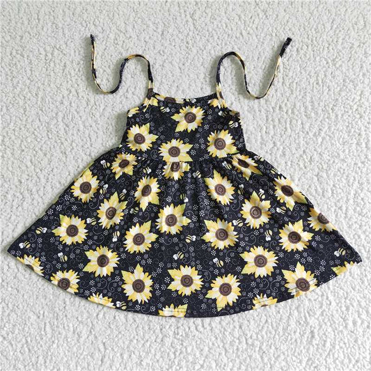 sunflower girls dress summer kids skirts