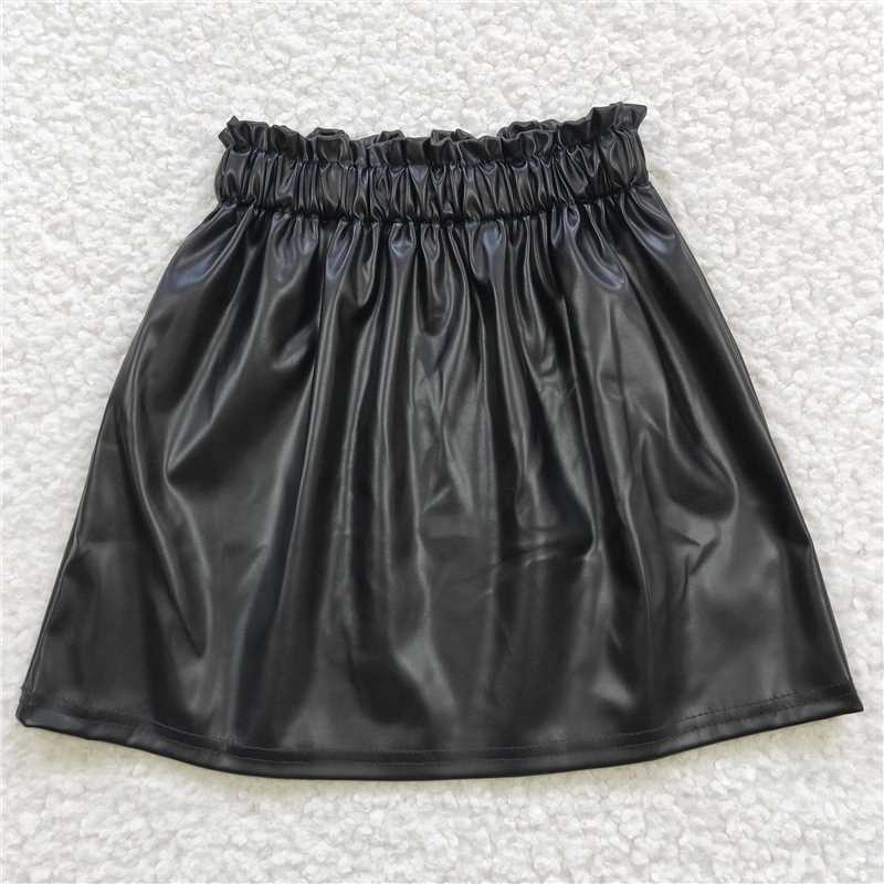 4.2  GLK0013 Black shiny skirt
