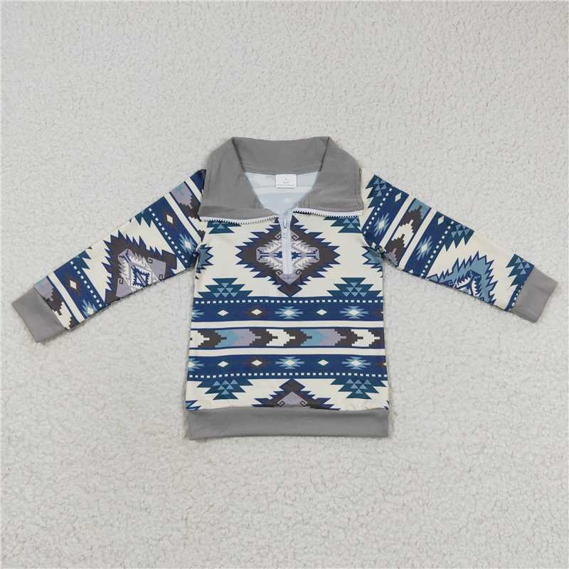 pullover boys long sleeve shirt fall spring tops