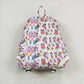 BA0186 bluey flower star beige backpack