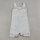 3.31 GSD3750 Baby Girls Popsicle Flag Bows Yoga Active 4th of July Shorts Knee Length Dress