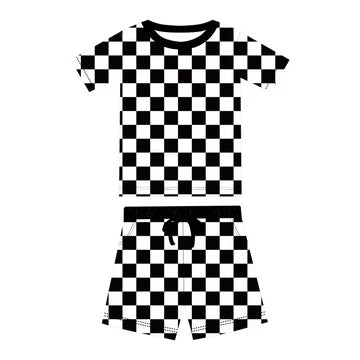4.29 Plaid Short Sleeve Suit