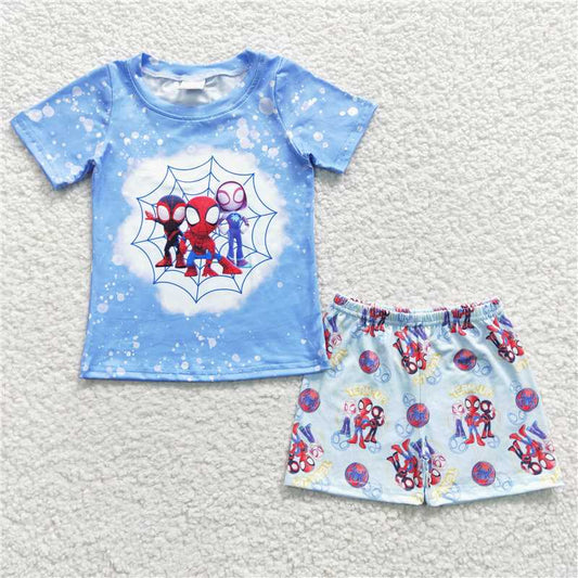 boys sets shirt and shorts 2 pieces suit kids clothes