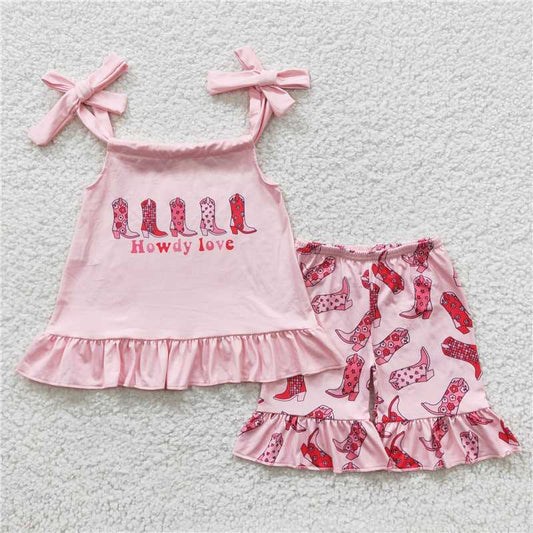 howdy love girls outfits shoes tops & shorts sets summer kids clothes