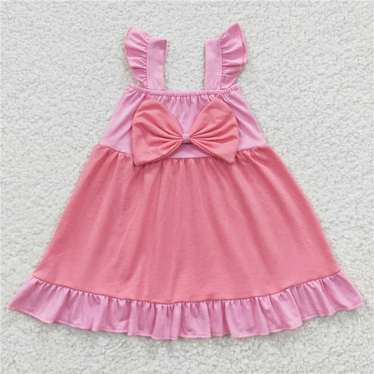 princess girls dress pink skirt kids clothes