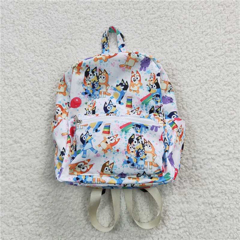 blue dogs kids bags back to school childrens backpack preschool bags