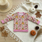 NEW RTS NO MOQ milk silk GT1659 Baby Girls Long Sleeve Colorful Flowers Pumpkins Stripe Fall T-shirts Top