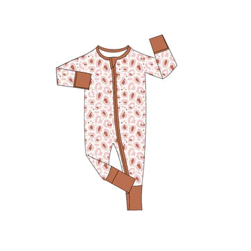 5.24 Brown Zippered Toddler Clothes