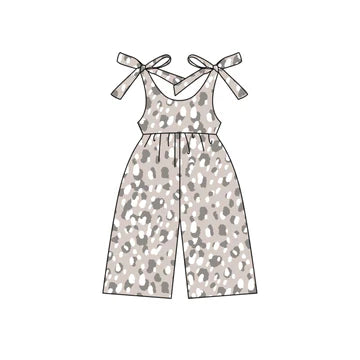 4.29 Leopard print suspender jumpsuit