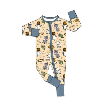 5.23 Cartoon leaf long-sleeved toddler clothes