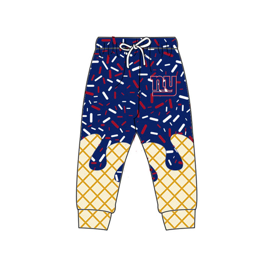7.3Preorder (moq 5)Baby Boys Drip Navy NY Team Pants